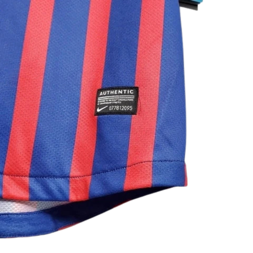 Jersey Barcelona Retro Azul e Grená Nike - 2011/2012