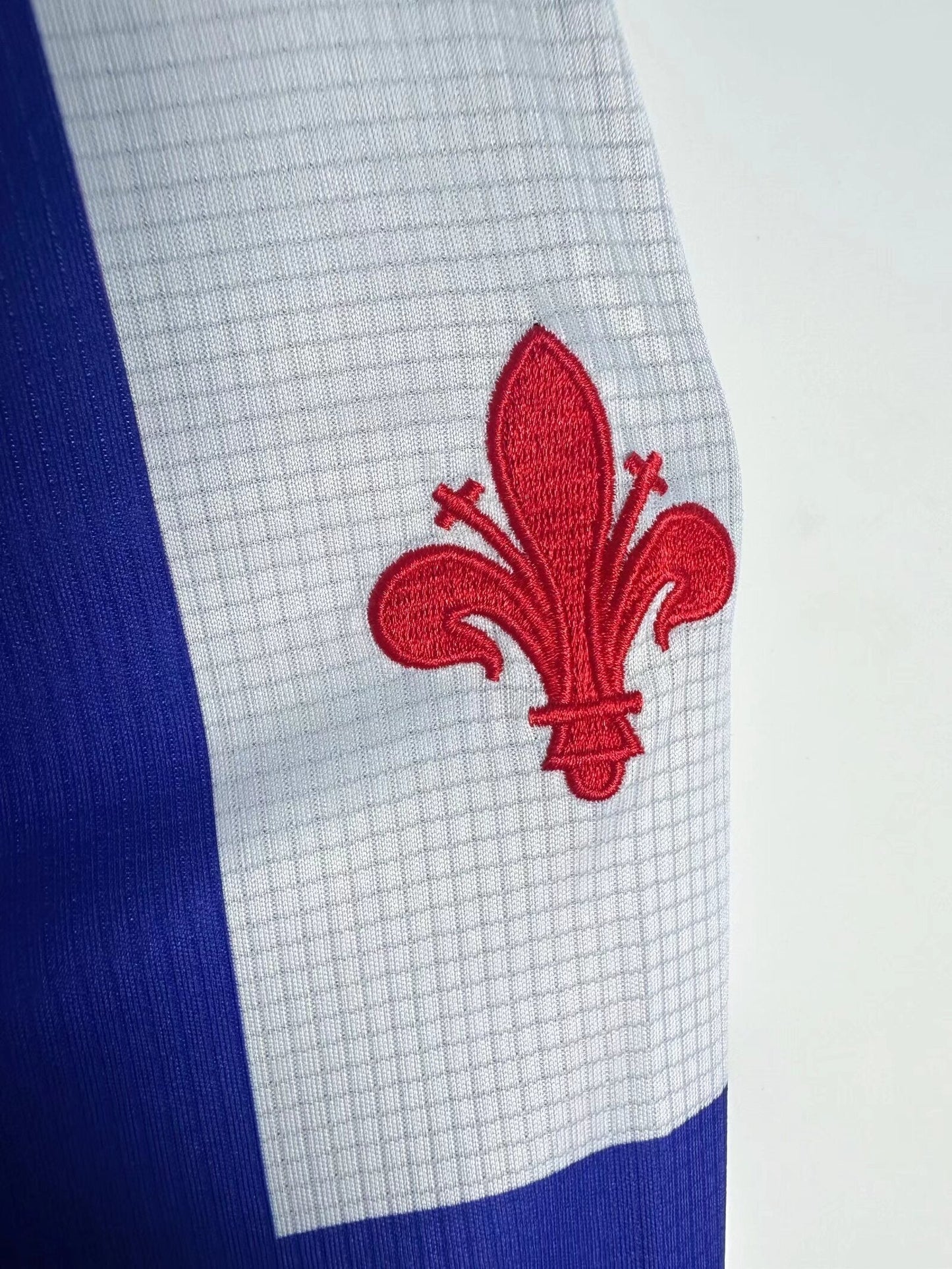 Man's Retro Long Sleeve Fiorentina Team Home - 1998/99