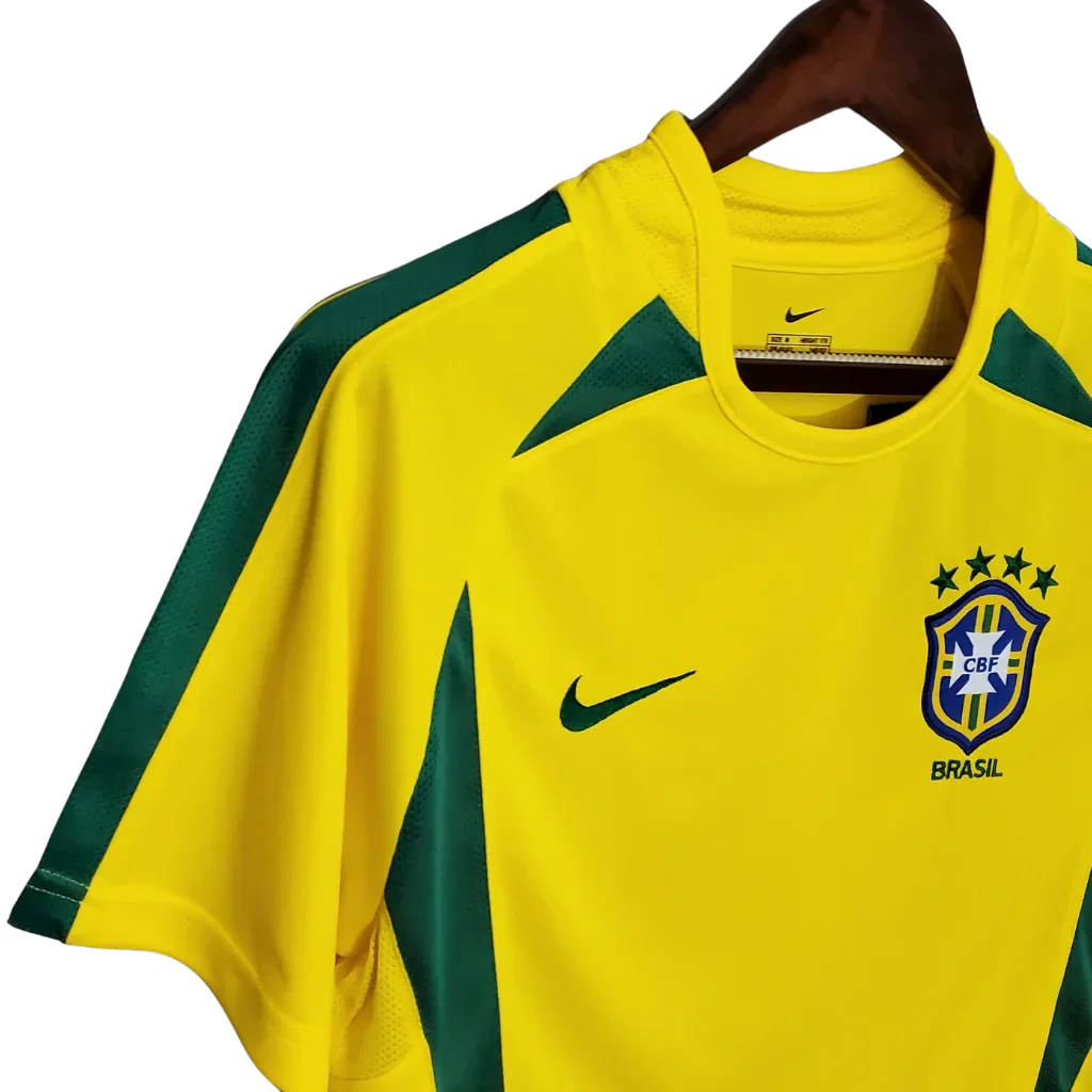 Men's Jersey Brazil National Team Retro 2002