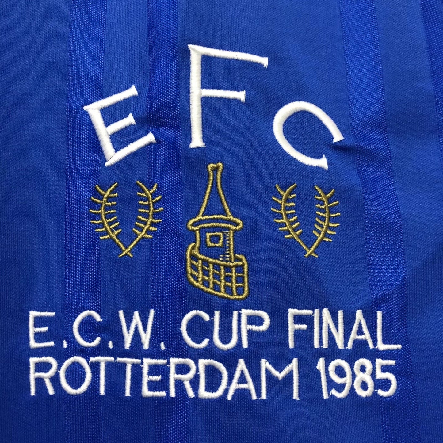 Man's Retro Jersey Everton Team - 1985