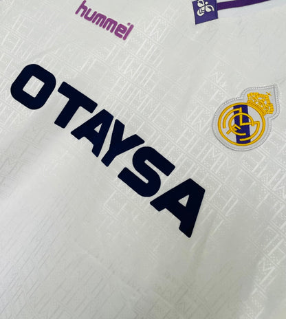 Man's Retro Jersey Real Madrid Team - 1990/92