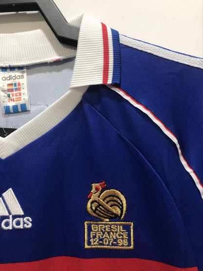 Man's Retro Jersey France National Team Home - 1998