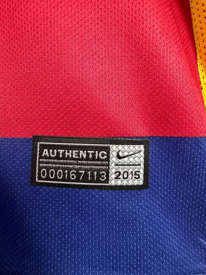 Man's Retro Long Sleeve Barcelona Team 2015/16