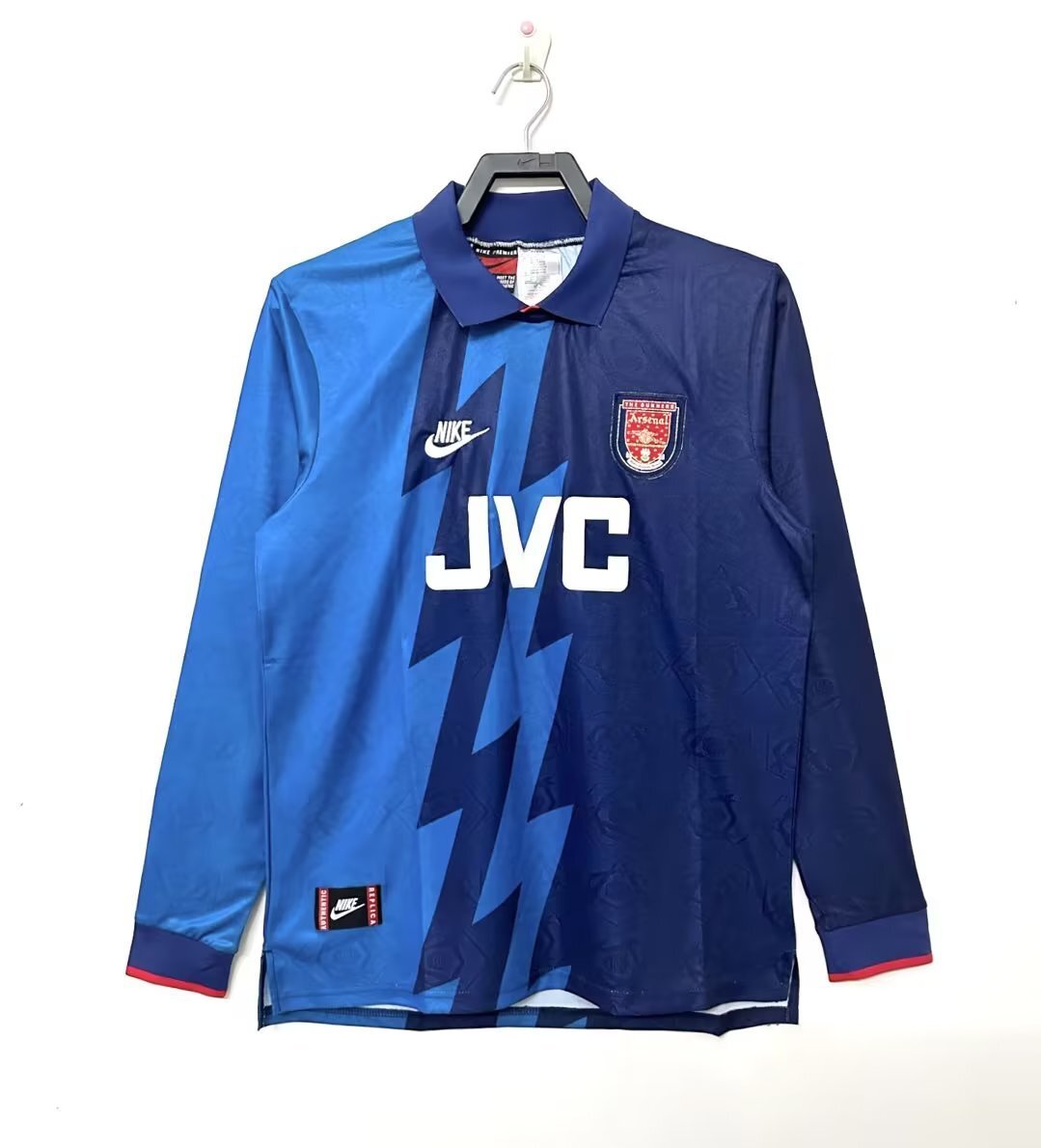 Man's Retro Long Sleeve Arsenal Team - 1995/96