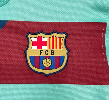 Man's Retro Long Sleeve Barcelona Team Away - 2010/11