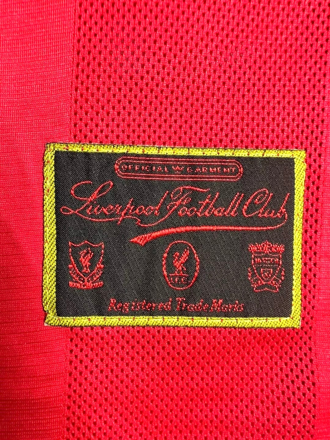 Man's Retro Long Sleeve Liverpool Team Home - 1995/1996