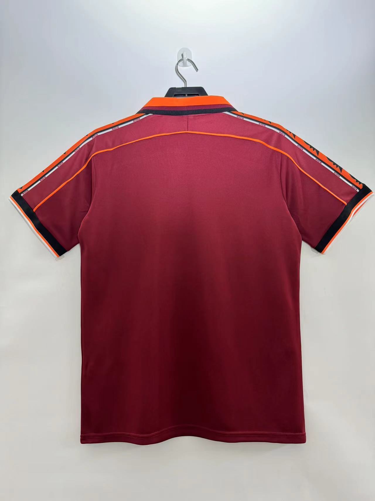 Man's Retro Jersey Roma Team - 1998/1999