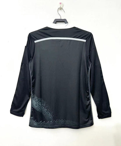 Man's Retro Long Sleeve Real Madrid Team - 2014/15