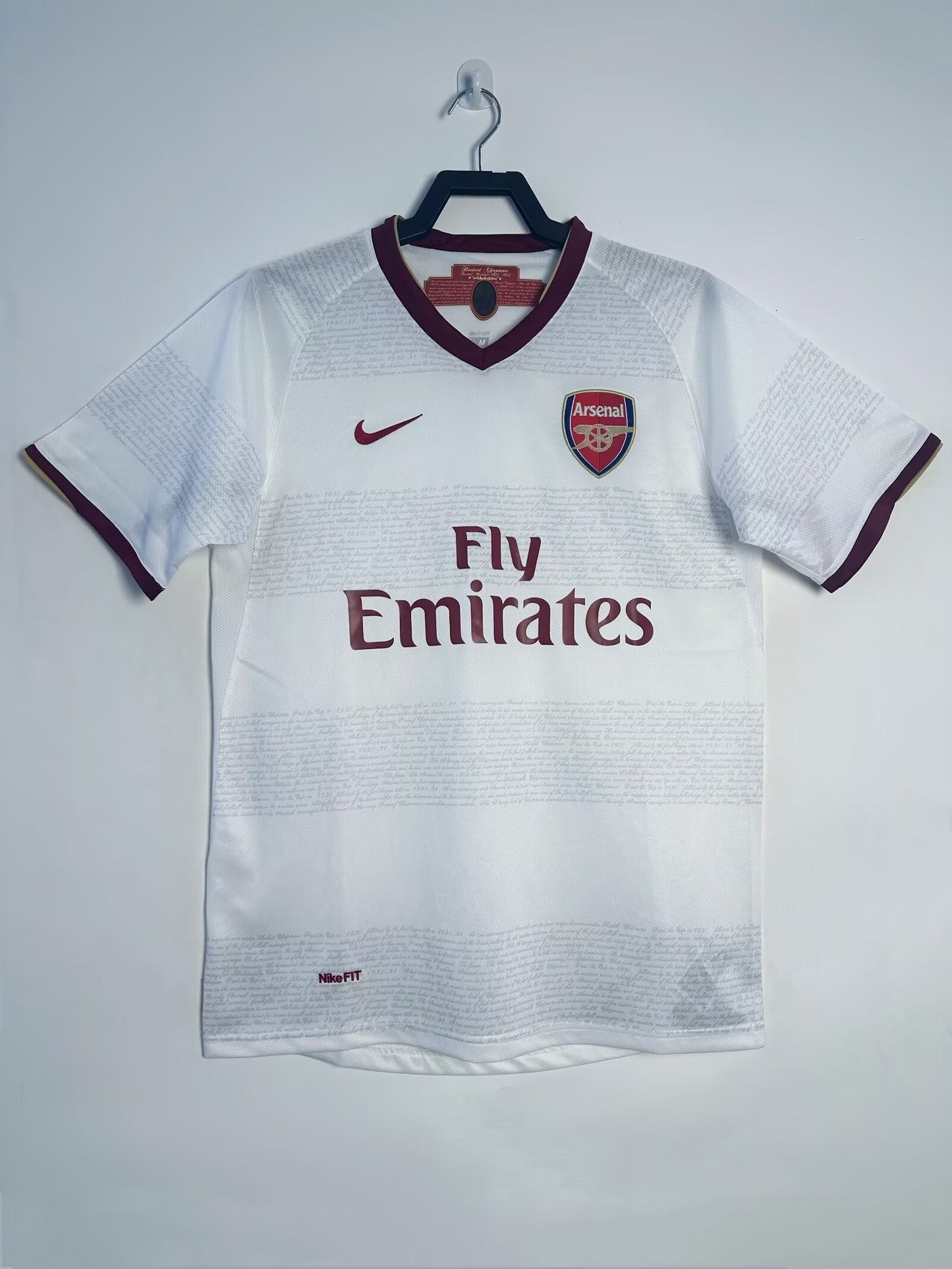 Man's Retro Jersey Arsenal Team Away  - 2007/08
