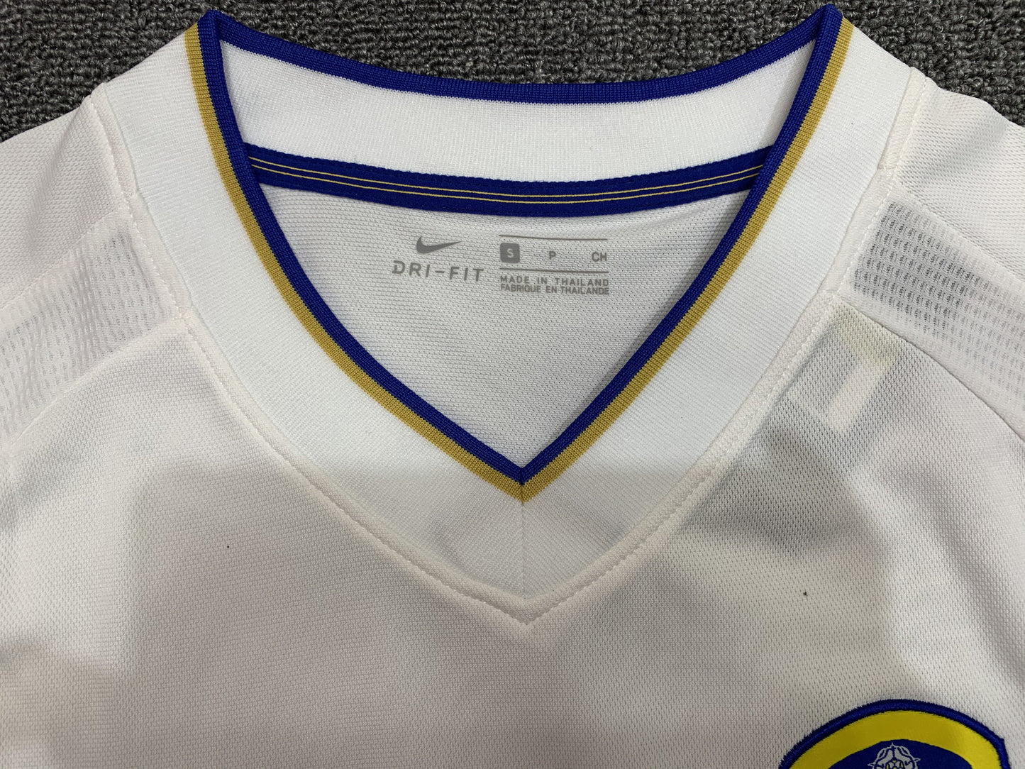 Man's Retro Jersey Leeds United Team Home - 2000/01