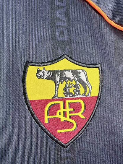 Man's Retro Long Sleeve Roma Team - 1999/00
