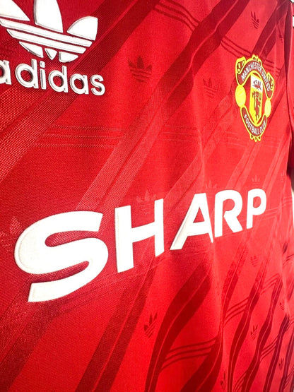 Man's Retro Jersey Manchester United Team Home - 1986/88