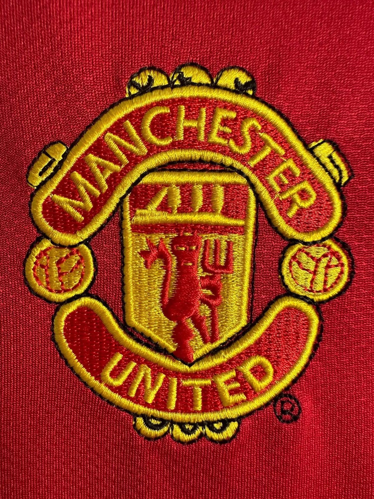 Retro Long Sleeve Manchester United Home - 2005/06