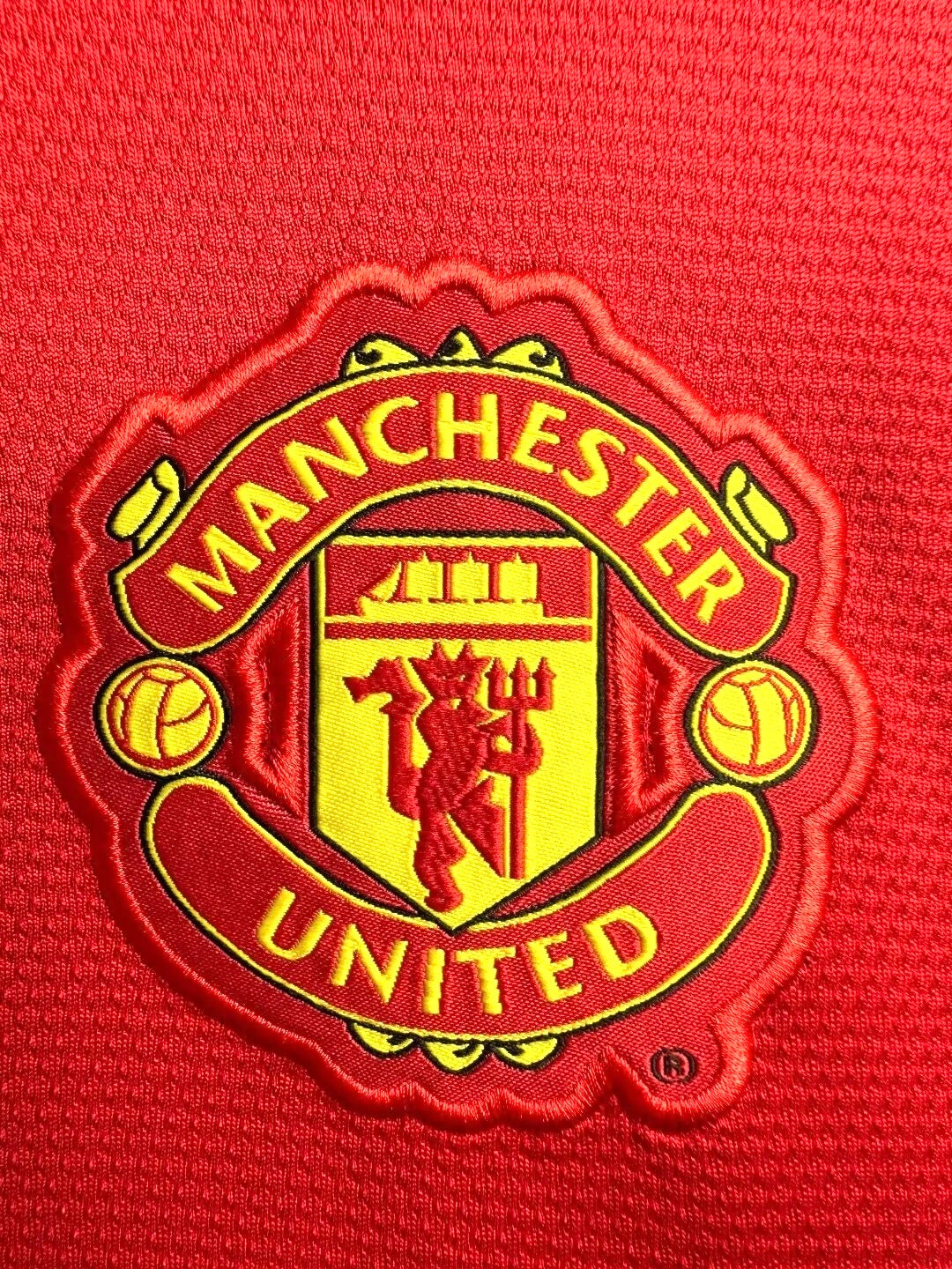 Man's Retro Long Sleeve Manchester United  Team Home - 2013/2014