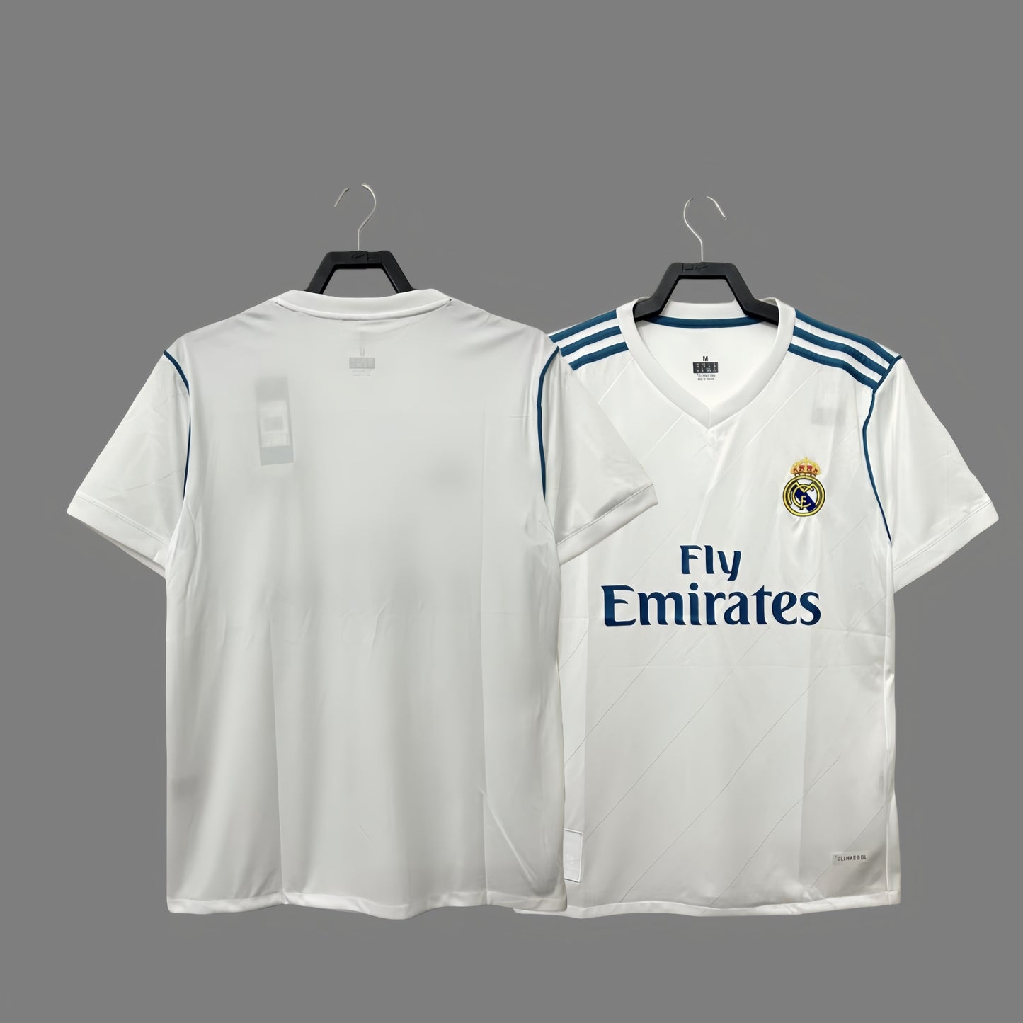 2017 Real Madrid Home Jersey  Ronaldo Modric Classic Retro Football Jersey