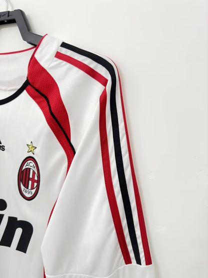Man's Retro Long Sleeve Milan Team - 2006/07