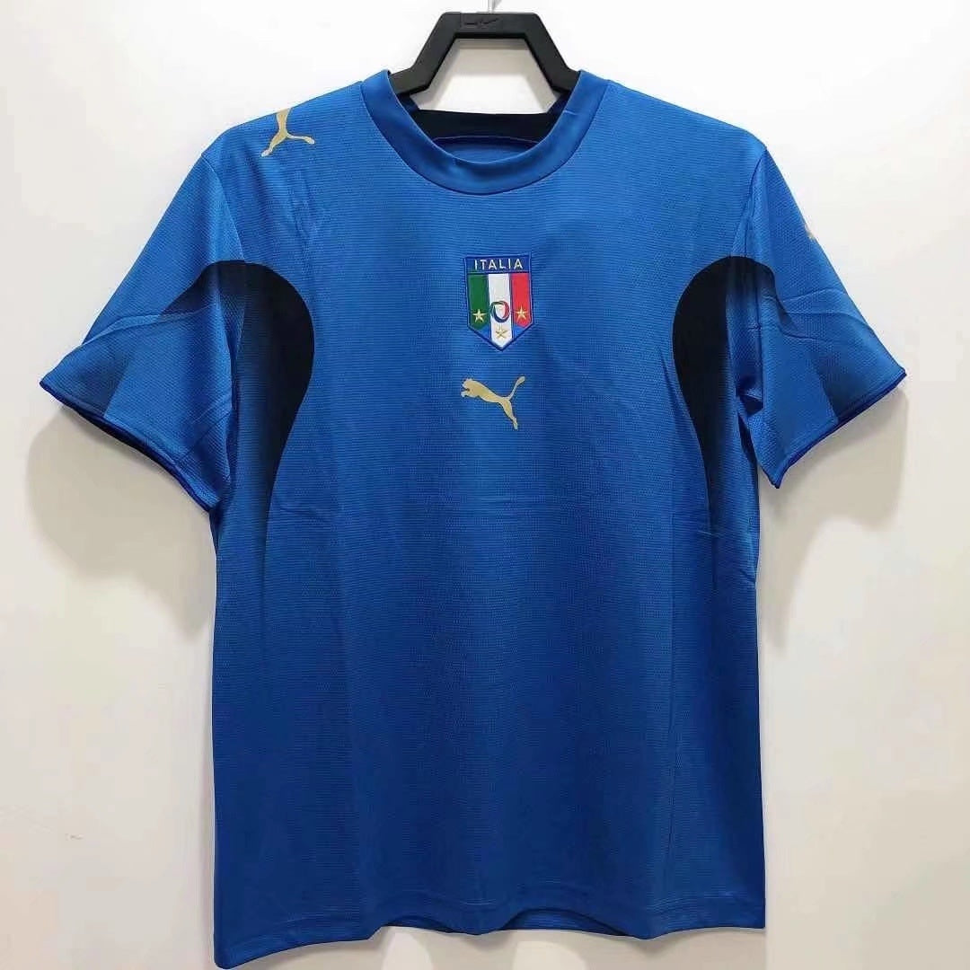Man's Retro Jersey Italy National Team Home - 2006