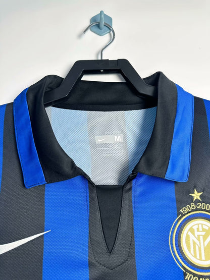 Man's Retro Jersey Internazionale Milano Team Home - 2007/08