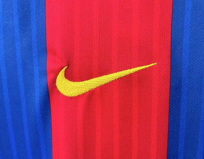 Man's Retro Long Sleeve Barcelona Team - 2016/17