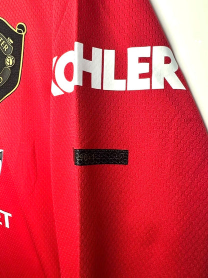 Retro Long Sleeve Manchester United Home - 2019/20