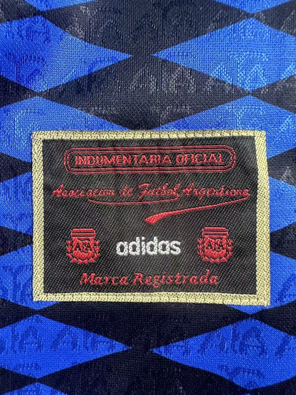 Man's Retro Long Sleeve Argentina National Team Away - 1994