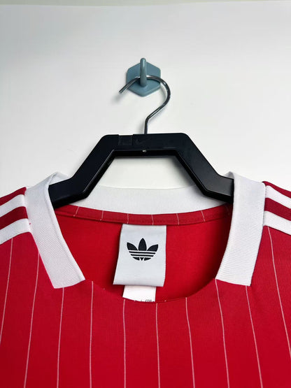 Man's Retro Jersey Manchester United Team Cultural Jersey Red - 2025/26