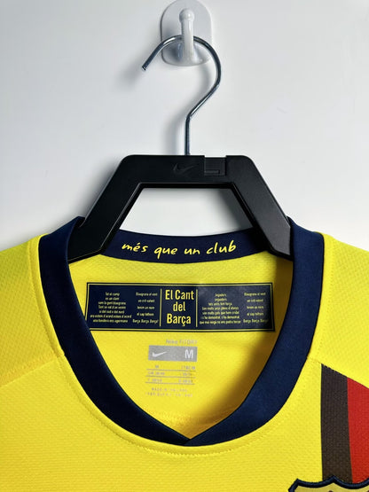 Man's Retro Long Sleeve Barcelona Team Away- 2008/09