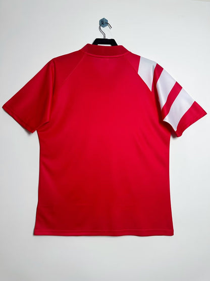 Man's Retro Jersey Liverpool Team Home - 1991/02