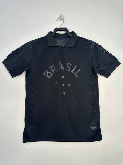 Men's Jersey Brazil National Team Retro Black 2013/2014