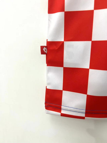 Man's Retro Jersey Croatia National Team Blue - 1998