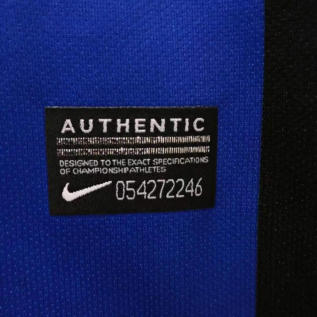 Man's Retro Jersey Internazionale Milano Team Champions League Home - 2008/09