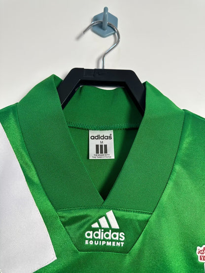 Man's Retro Jersey Liverpool Team Away Green - 1992/93