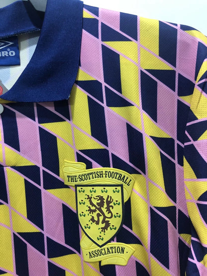Man's Retro Jersey Scotland National Team - 1988/89