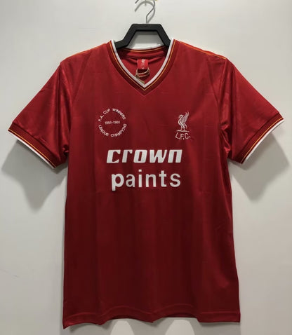 Man's Retro Jersey Liverpool Team - 1985/86