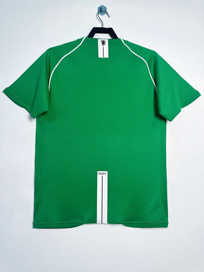 Man's Retro Jersey Manchester United Team Green GK - 2007/08