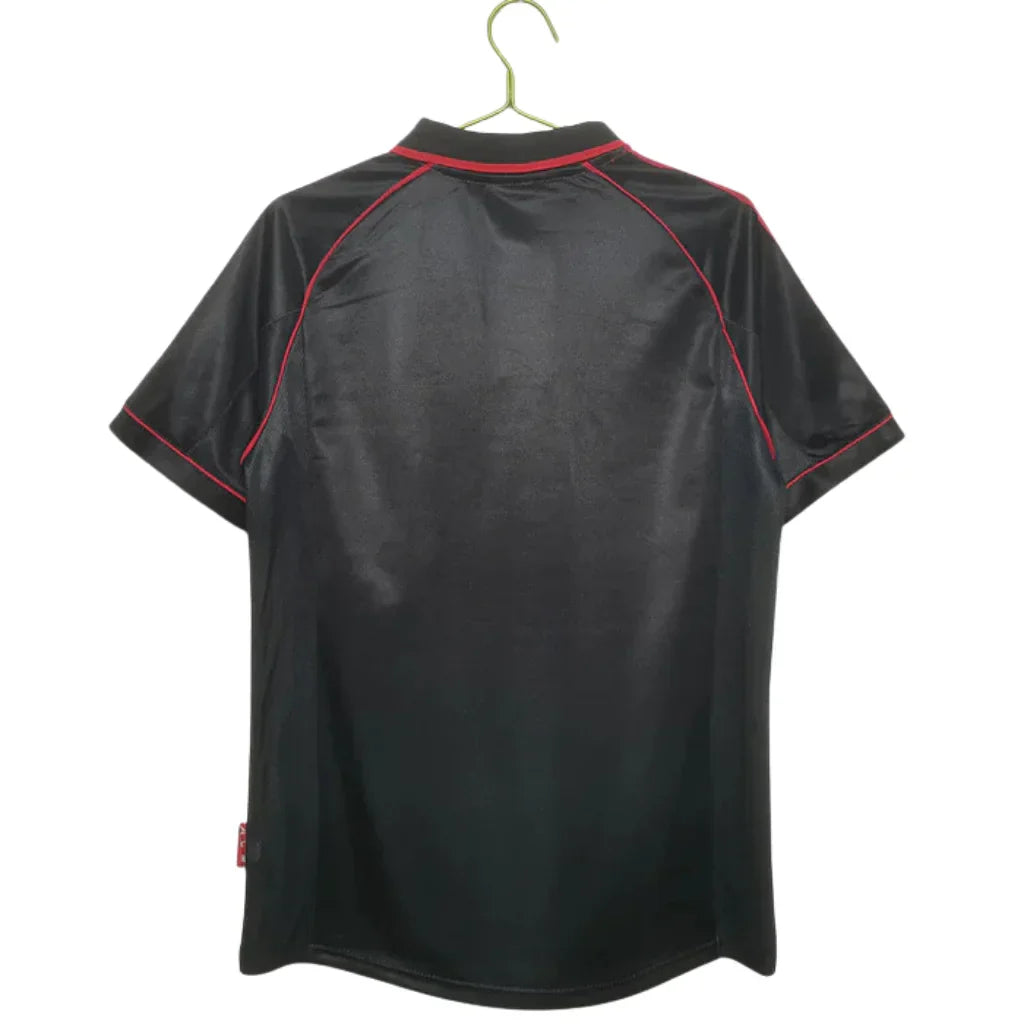 Jersey Milan Retro Preta - 1998/1999