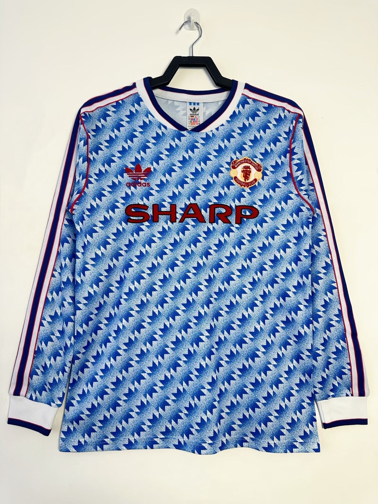 Retro Long Sleeve Manchester United Away - 1990/92