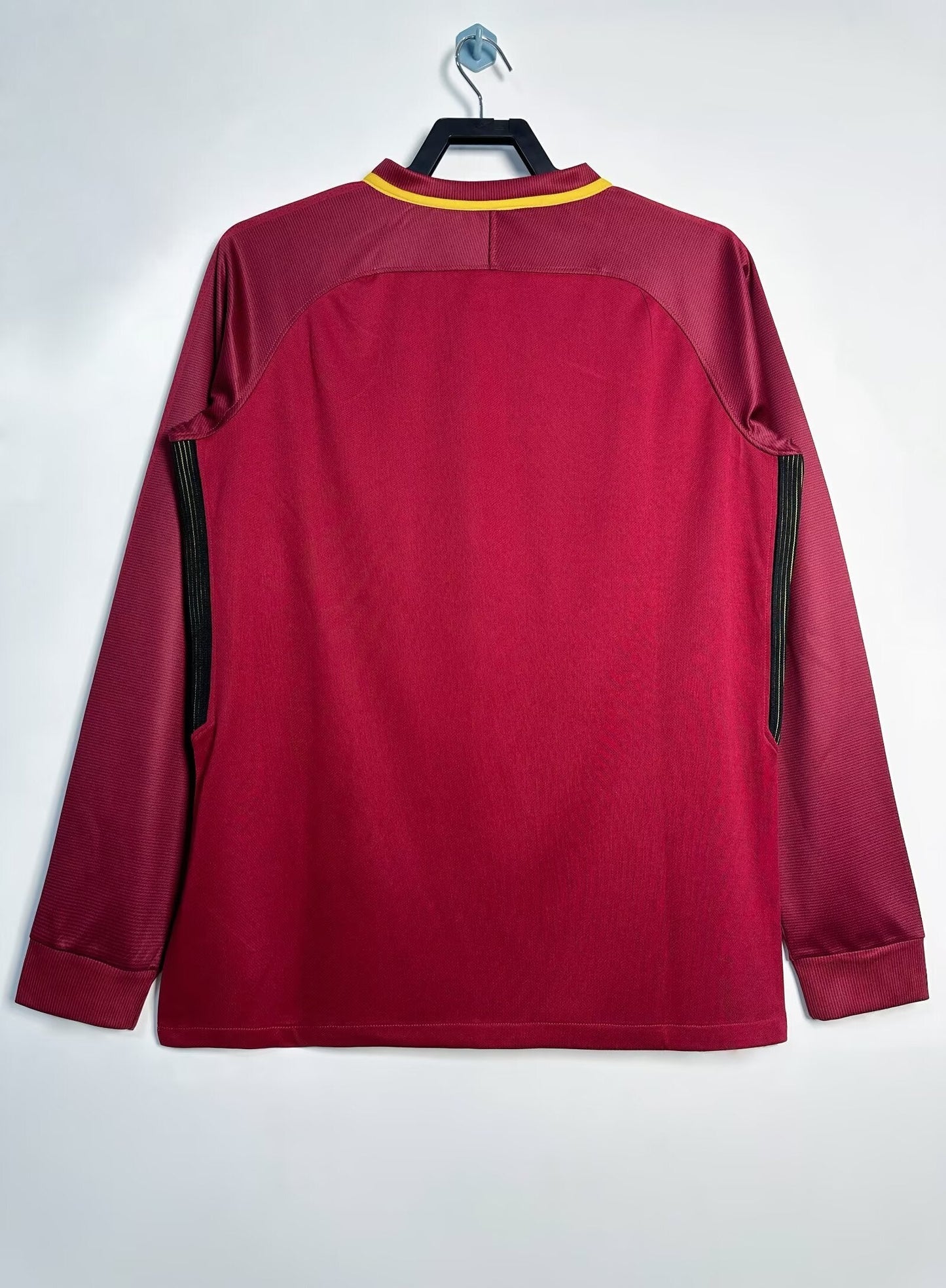 Man's Retro Long Sleeve Roma Team Home - 2017/18