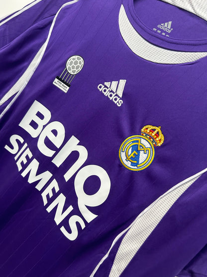 Man's Retro Jersey Real Madrid Team Away - 2006/2007
