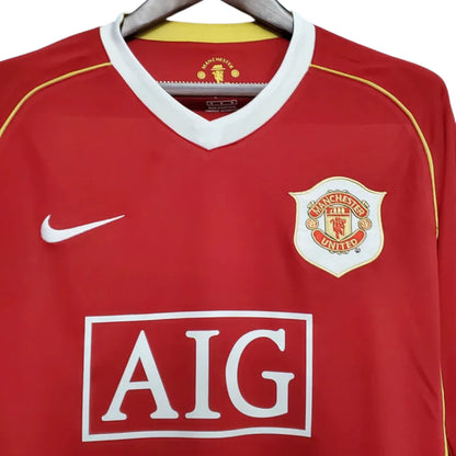 Retro Long Sleeve Manchester United Red - 2006/2007