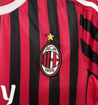 Man's Retro Jersey Milan Team - 2011/12