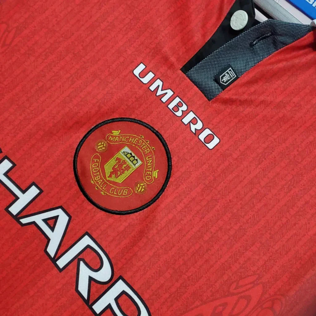 Retro Long Sleeve  Manchester United Red - 1996