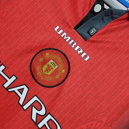 Retro Long Sleeve  Manchester United Red - 1996