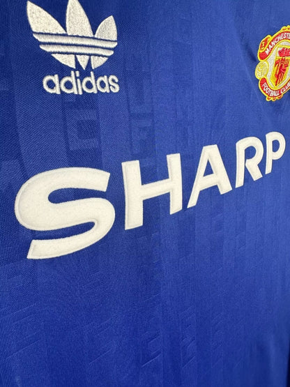 Retro Long Sleeve Manchester United Away - 1988/90