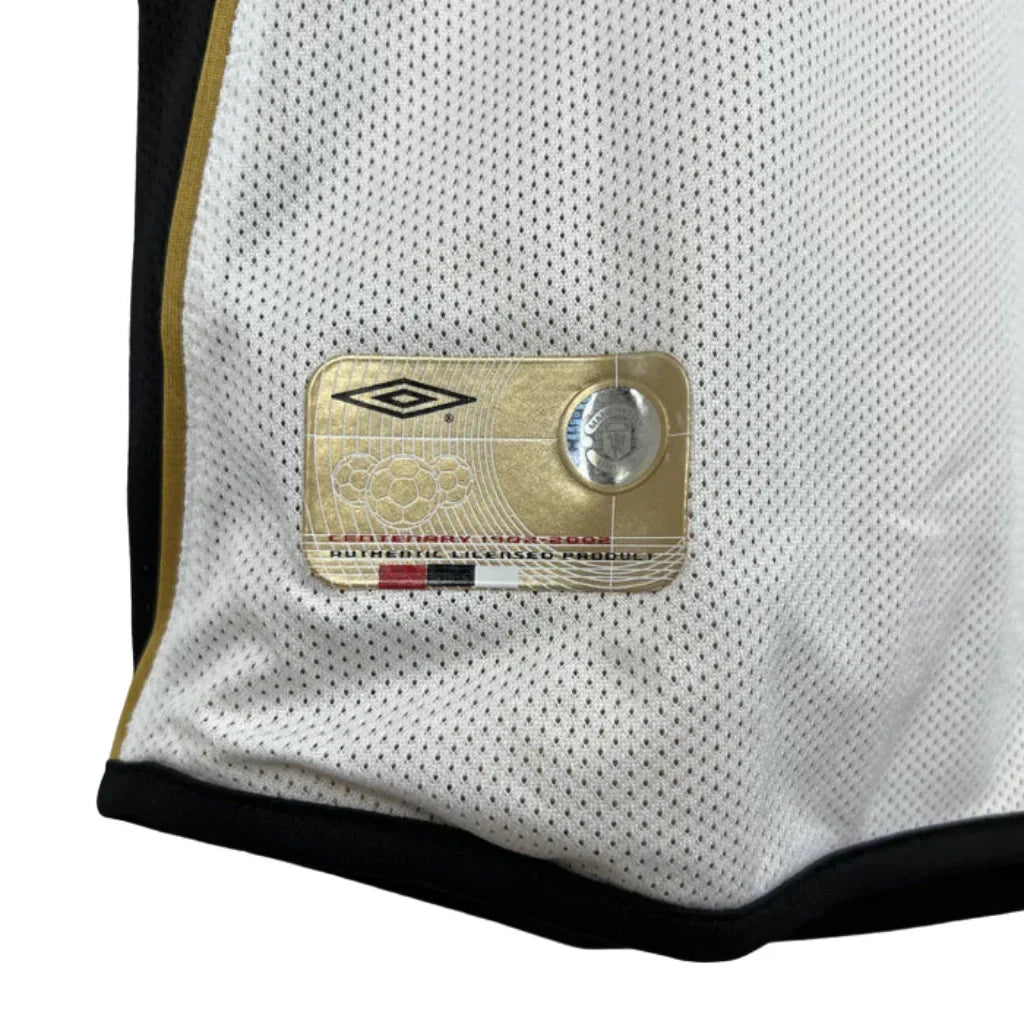Retro Jersey Manchester United 100 Years - 2001/2002