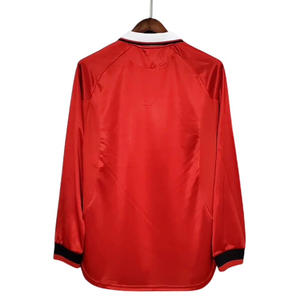 Retro Long Sleeve  Manchester United Red - 1999