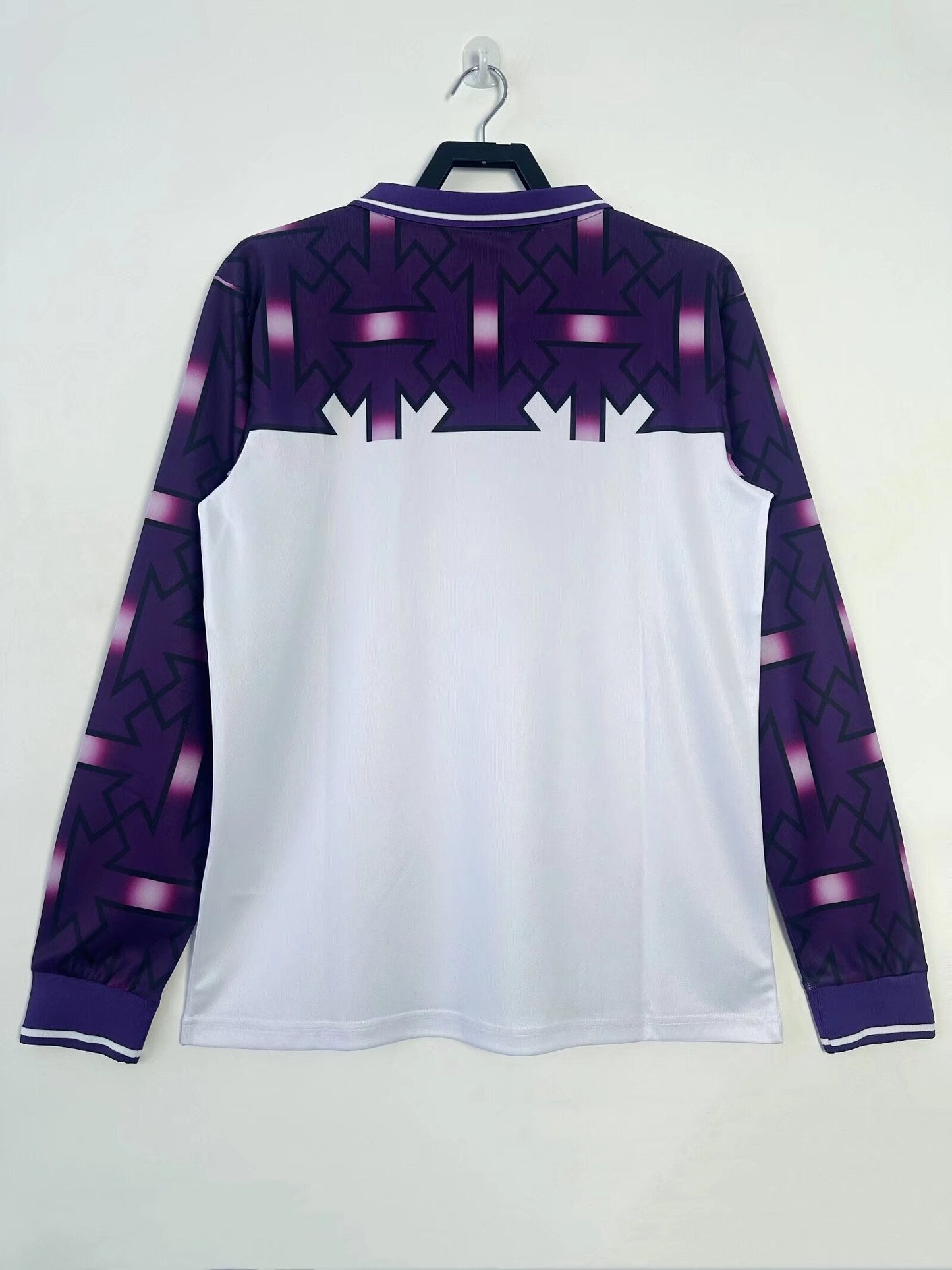 Man's Retro Long Sleeve Fiorentina Team Away - 1992/93