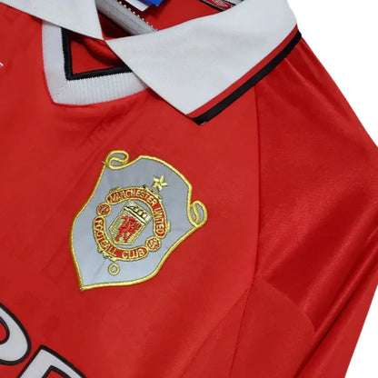 Retro Long Sleeve  Manchester United Red - 1999