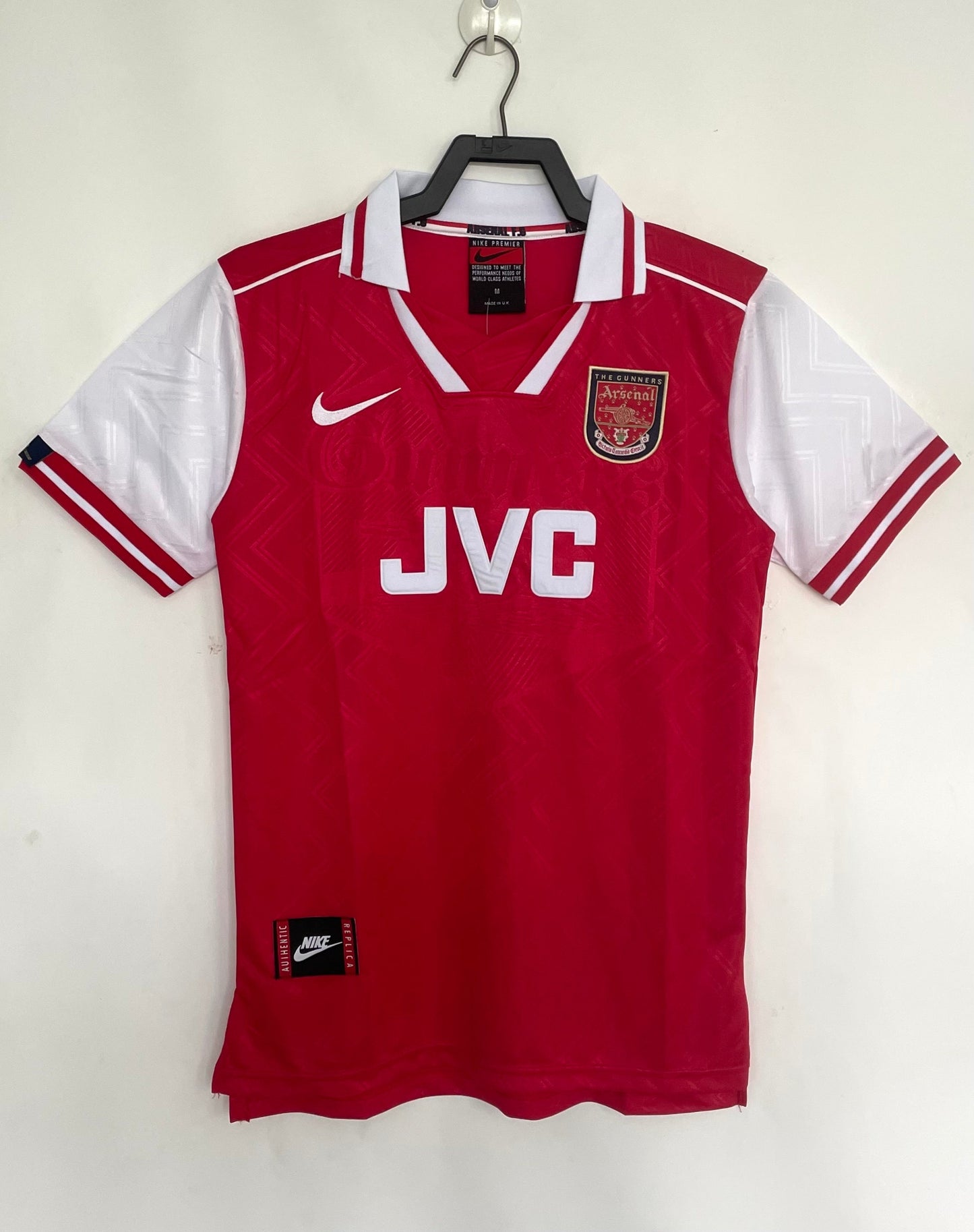 Man's Retro Jersey Arsenal Team - 1992/1993