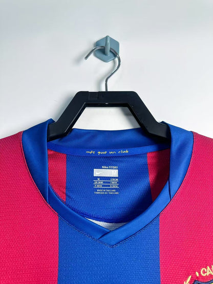 Man's Retro Long Sleeve Barcelona Team Home - 2007/08